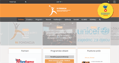 Desktop Screenshot of infondacija.org